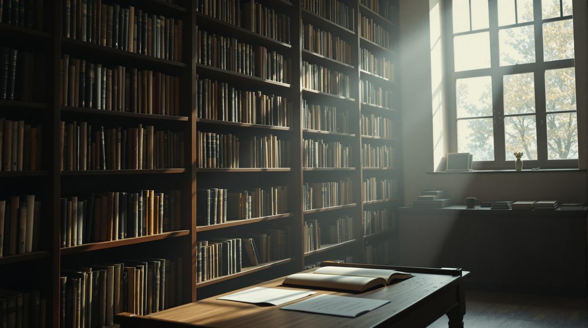 Unabhängige Belege für einen Wikipedia-Eintrag: Bibliothek mit Fachliteratur